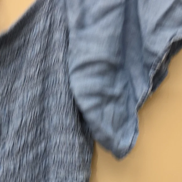 Sweet Wanderer Blue Smocked Tie Back Midi Dress - Picture 4 of 7